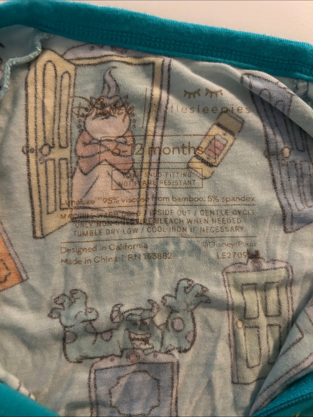 Monsters Inc. Scream Team Little Sleepies Zippie - Picture 3 of 3